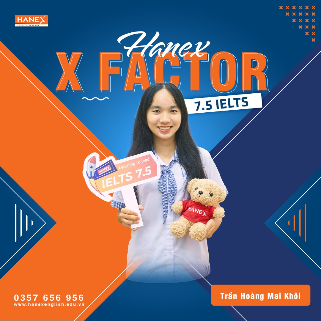 TRẦN HOÀNG MAI KHÔI – IELTS 7.5